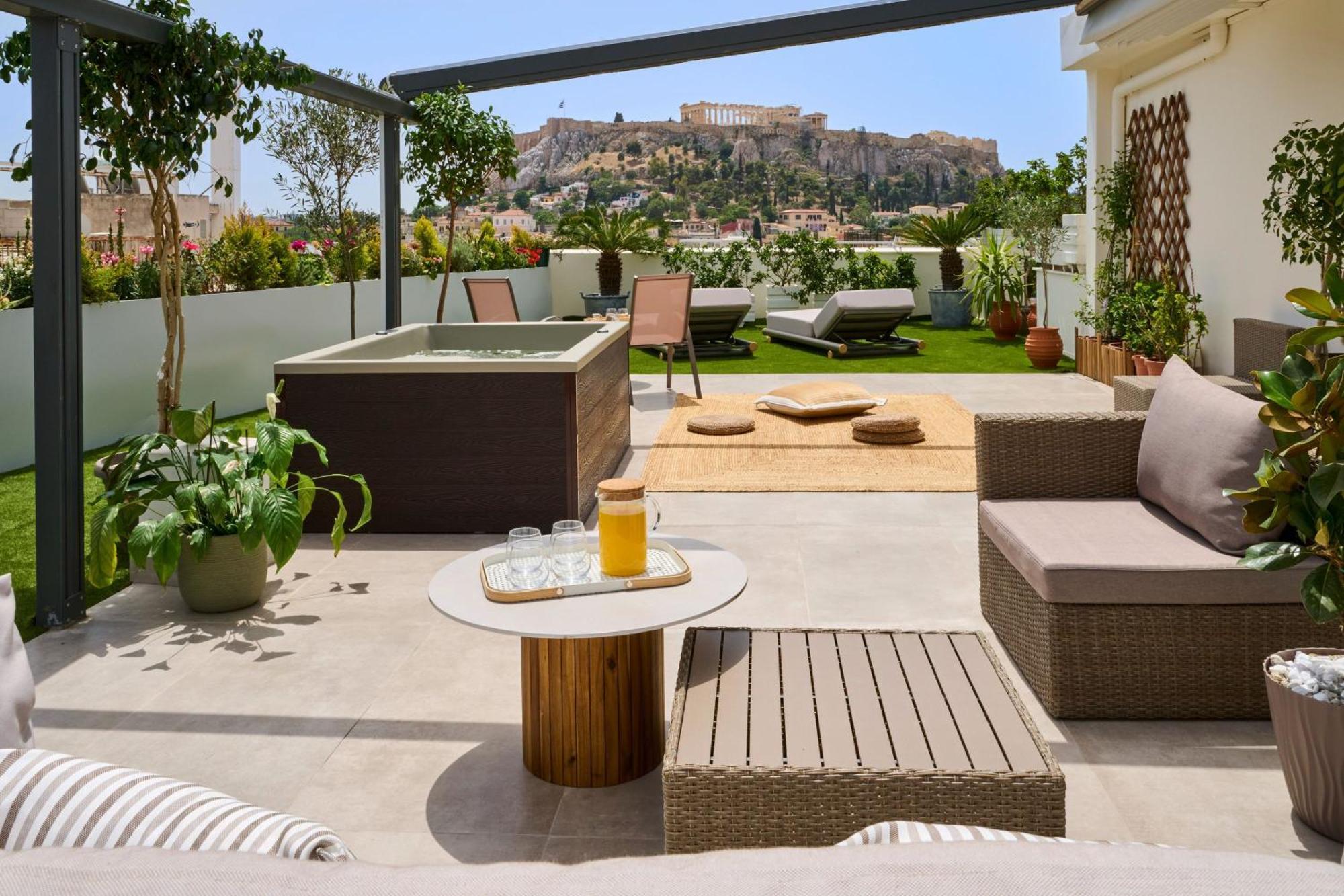 אתונה Acropolis Muses - Downtown Luxury Apartments מראה חיצוני תמונה