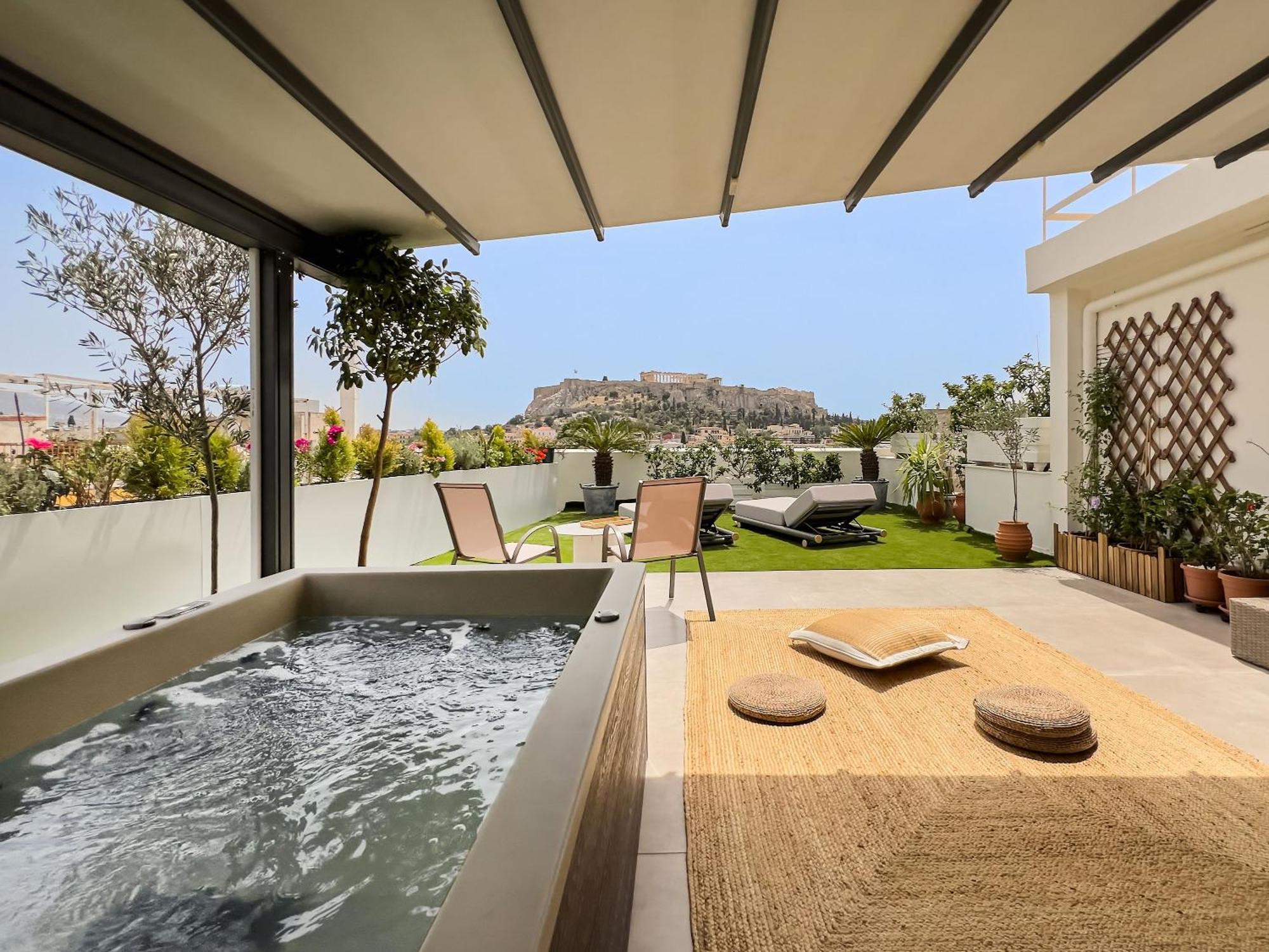 אתונה Acropolis Muses - Downtown Luxury Apartments מראה חיצוני תמונה